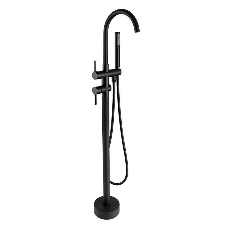 Floor Tub Spout, Matte Black