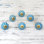 Oversized Argie Handmade Floral Beauties Ceramic Cabinet Round Knob Multipack
