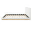 Lit plateforme tapissier Modern