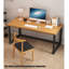 Bureau d'ordinateur en bois massif Luxury-1123350974