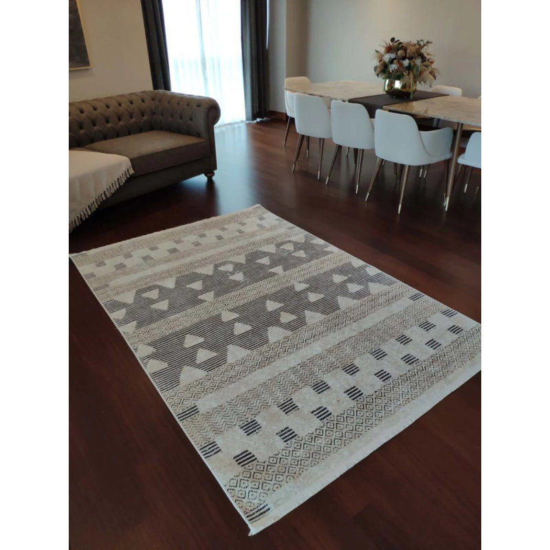 Tapis mathaï avec envers antidérapant, Rectangle 5 pi 3 po x 6 pi 7 po