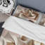 Ensemble de housse de couette subtile sophistiquée rose et or II-1027644108