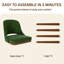 Two-tier solid wood upholstered side chair-910019279-910019277-921846659