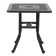 Angelleigh Rectangular Powder Coated Aluminum Outdoor Bistro Table