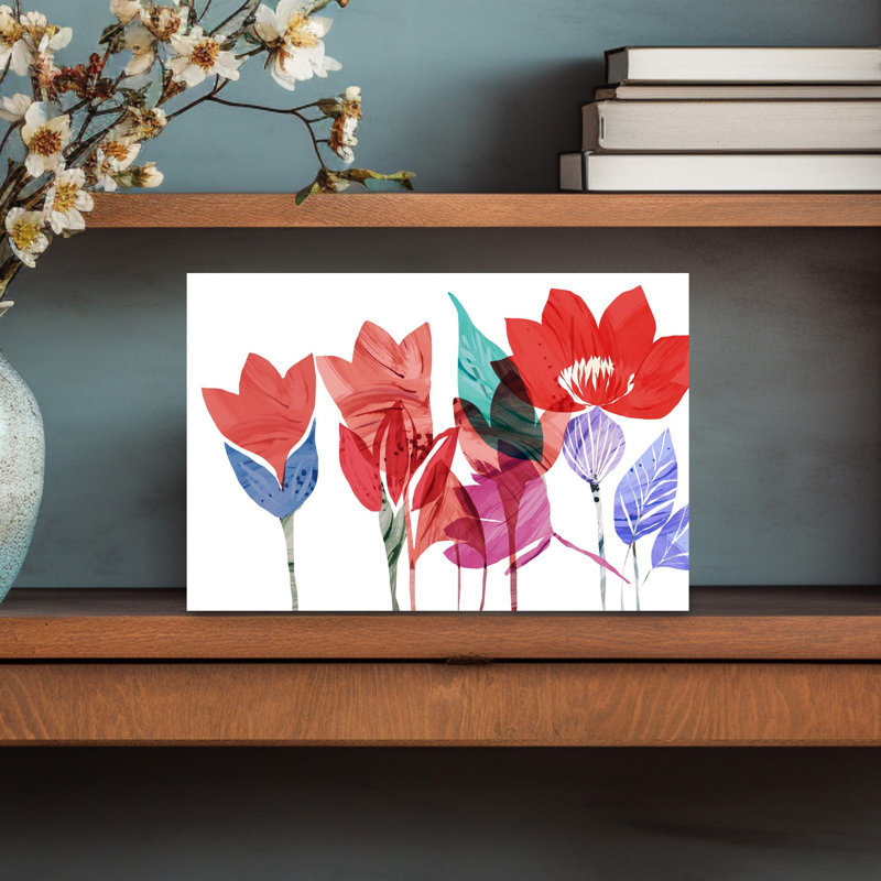 Art contemporain abstrait contemporain, H 18 po x l 12 po