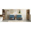 Ensemble de meuble-lavabo 60 po avec lavabo en céramique (séparé), ensemble de meuble-lavabo sur pied simple avec tiroirs, armoire de rangement en bois massif-321113117