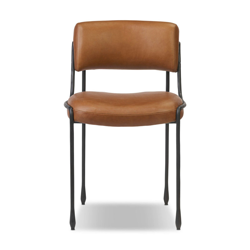 Nettie Dining Chair-Crypton Nomad Snow, Sonoma Chestnut