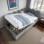 Velvet Upholstered Ottoman 3FT Single Sofa Bed 90X190cm With Hydraulic Storage Bed Frame With Metal Slatted Frame-1988114384