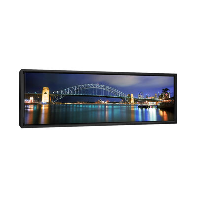 Panoramic Sydney Harbour, Sydney, Nouvelle-Galles-du-Sud, Australie par Panoramic Images - Reproduction giclée sur toile panoramique