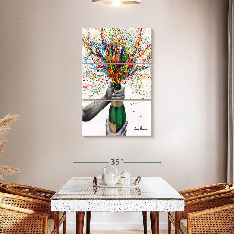 Yarlin Bottle Of Nostalgia, 45" H x 28" W
