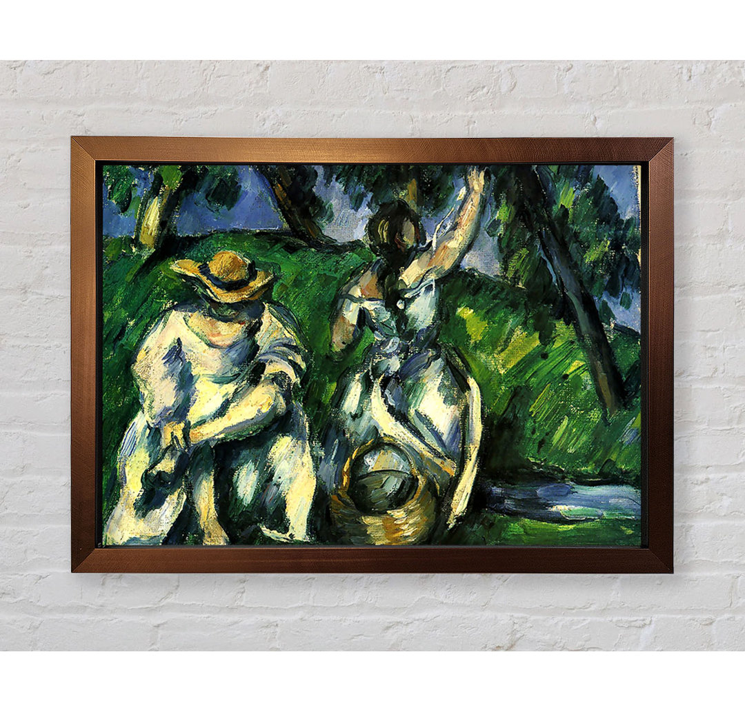 Figuren von Paul Cezanne - Einzelne Bilderrahmen Kunstdrucke