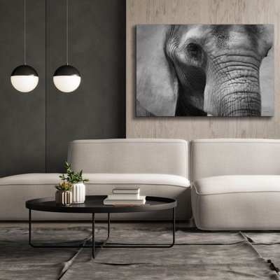 'Elephant' by Lori Deiter, Canvas Wall Art
