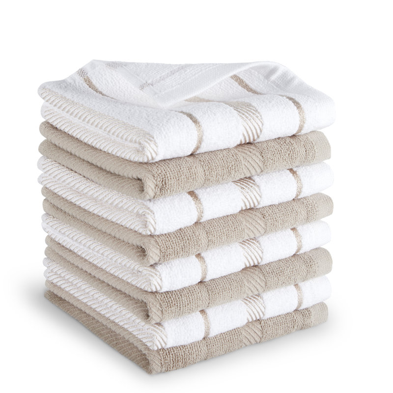 KitchenAid Albany Dishcloth 12"x12", Tan
