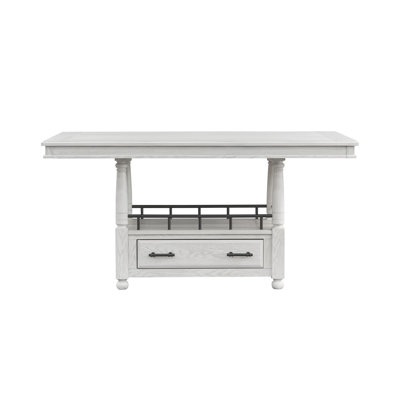 Preciado Counter Height Dining Table with Storage – Elm Veneer