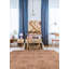 Tapis décoratif en laine de conception unique noué à la main New Age pake taupe 7 pi 10 po x 10 pi