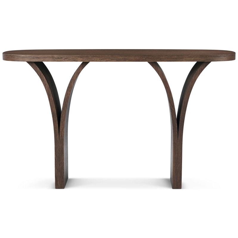 55.12'' W Console Table, Brown