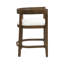 Tabouret de comptoir en hévéa (ensemble de 2)-2047690412-2047690413
