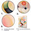 «Dharach Pastel Minimalist Multi Shape III», reproduction sur toile 3 pièces-87912687-87912688
