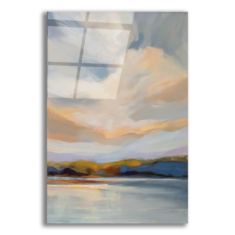  «Morning Glory» par Katrina Pete, art mural en verre acrylique, 16 po x 24 po, H 24 po x l 16 po x P 0,2 po
