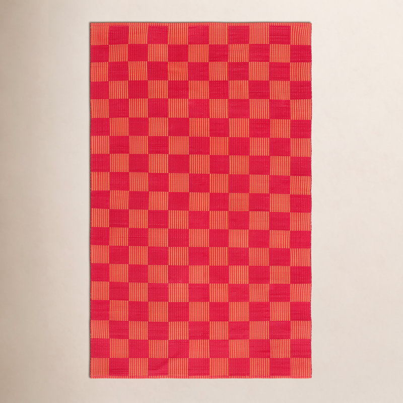 Della Power-Loomed Cotton Area Rug, Rectangle 3' x 5'