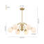 Lustre Spoutnik en laiton et verre -2120904864