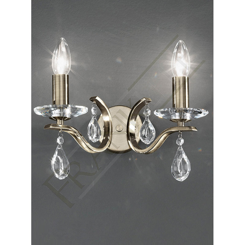 Candle Wall Light, Bronze