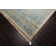 Wool Oushak Area Rug in Aqua/Beige/Gray