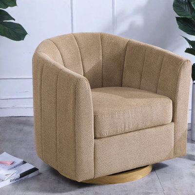 Chaises d'appoint pivotantes avec rangement, siège de maison moderne en bois de chenille
