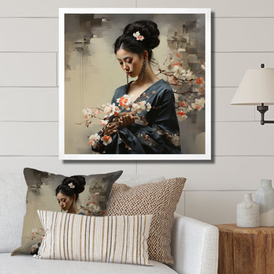 " Asian Art Geishas Grace III "