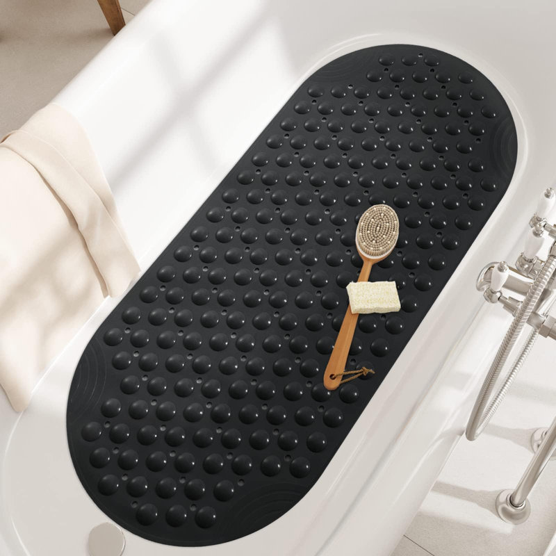 Tapis de bain, Noir