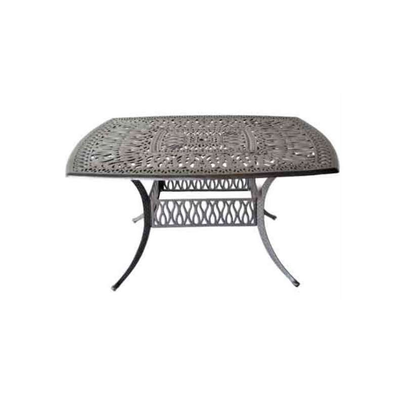 Amaaz 8 - Person Patio Dining Set with Square Table , Cushions Included