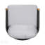 Fauteuil club d'extérieur Grotta, corde gris foncé avec coussin gris, ensemble de 2, meubles de patio confortables-575941706