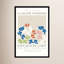 Fleurs de matisse par Mercedes Lopez Charro - impression encadrée-2061138046-2061138040
