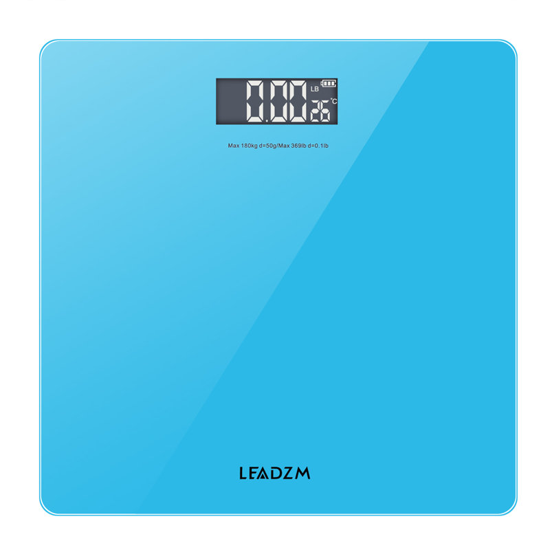 Blue Elephant Digital Glass Bathroom Scale