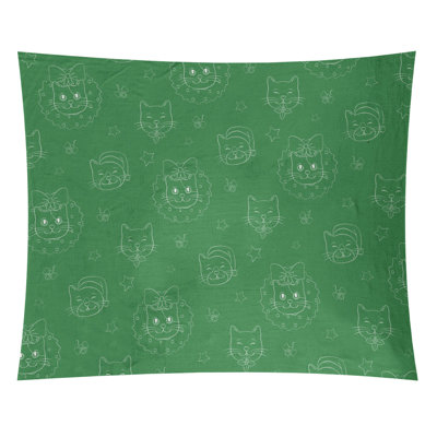 Loom Woven Polyester Tapestry