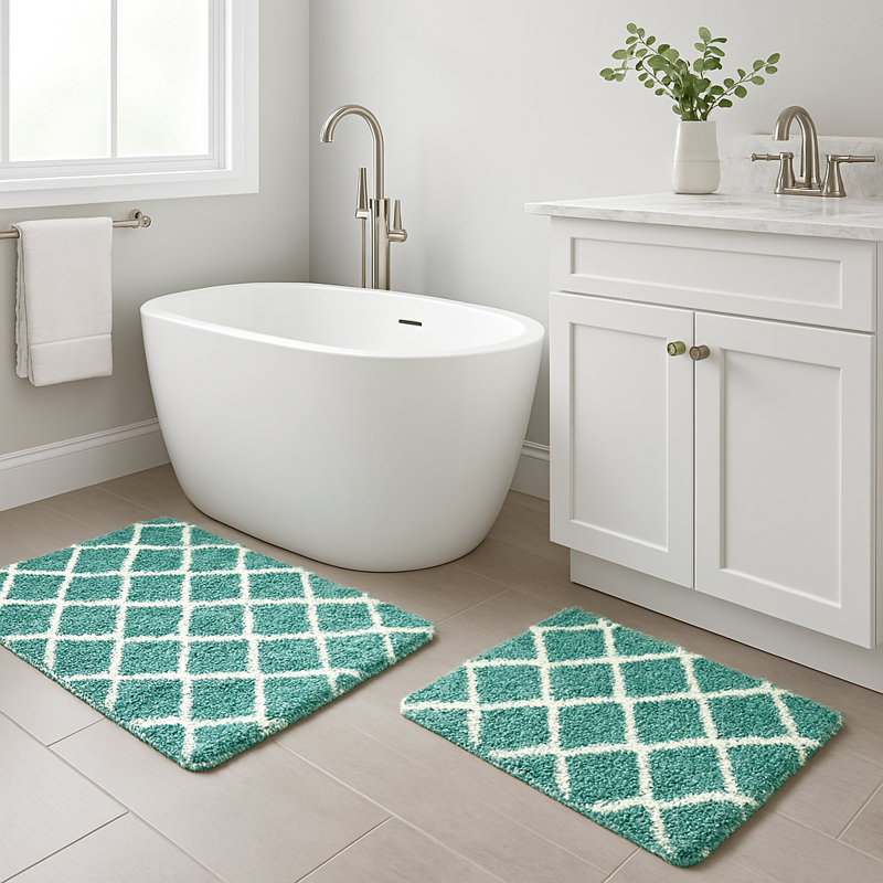 Ensemble de salle de bain 2 pièces, Turquoise