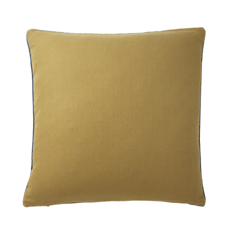 Ezio Decorative Pillow, Blue/Red/Yellow