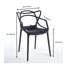 Chaise en plastique 4 pièces-805004697