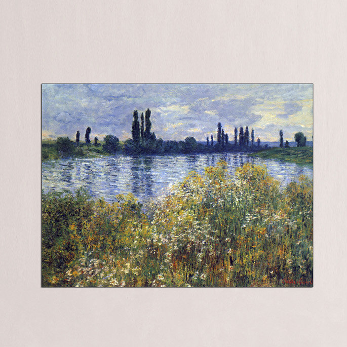 Claude Monet - Wrapped Canvas Painting, 60cm H x 80cm W x 1.8cm D