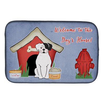 Tapis de séchage boxer dog house