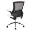 Chaise de travail en similicuir Eliphalet-1855732069