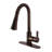 Kingston Brass Continental Single-Handle Pull-Down Kitchen Faucet-29272969