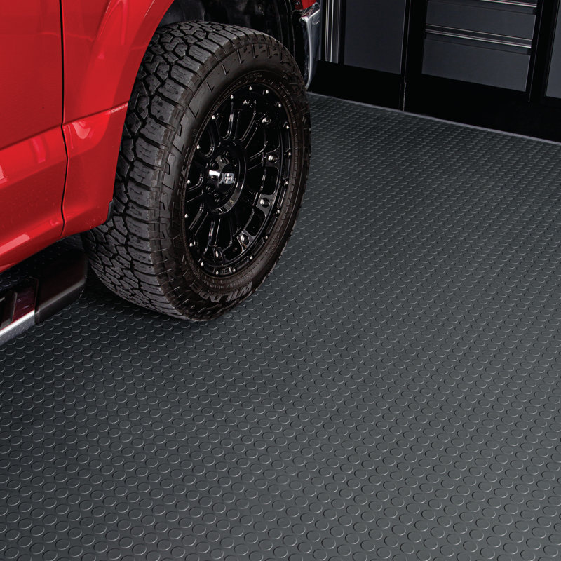 Rouleau de plancher de garage G-Floor, Gris ardoise, 8,5 pi x 24 pi