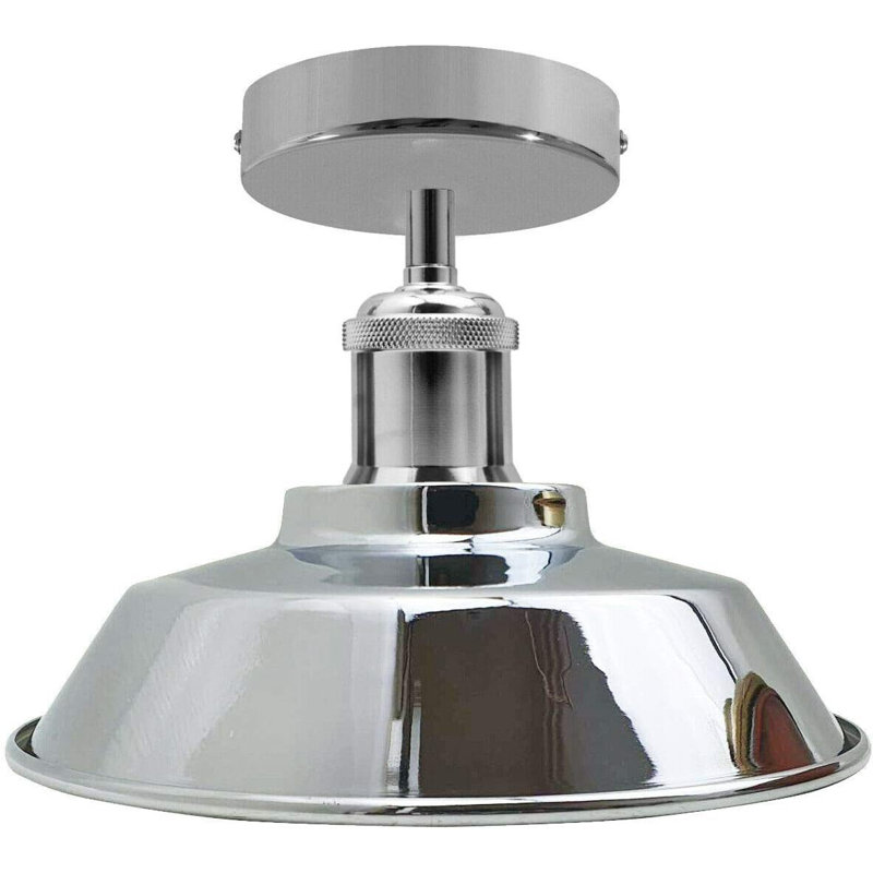 Semi Flush Mount, Chrome