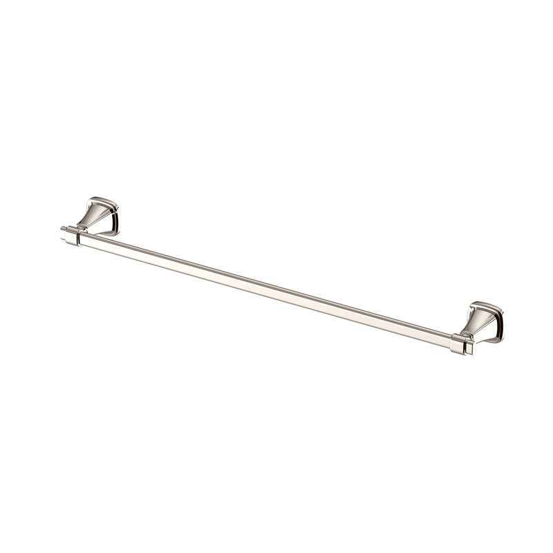 Barre à serviettes Beverly, Nickel poli, H 2,13 po x l 26,13 po x P 3,25 po