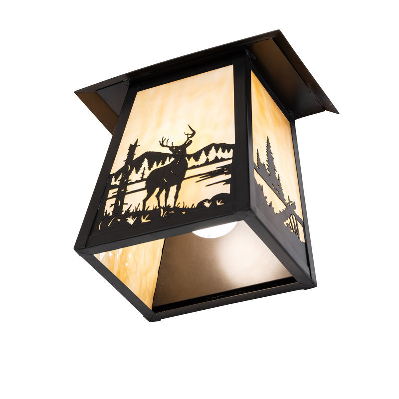 1 - Light Flush Mounted Sconce