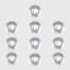Willmot Chrome Integrated LED Deck Light Pack-11325987