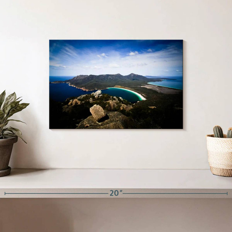 Gillard Coastal Wine Glass Bay, H 8 po x l 12 po