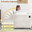 Canapé-lit escamotable 63 po 3-en-1: dossier réglable à 5 positions avec rangement dissimulé et chargement USB | Canapé-lit multifonctionnel-92550663-92550660-92550667