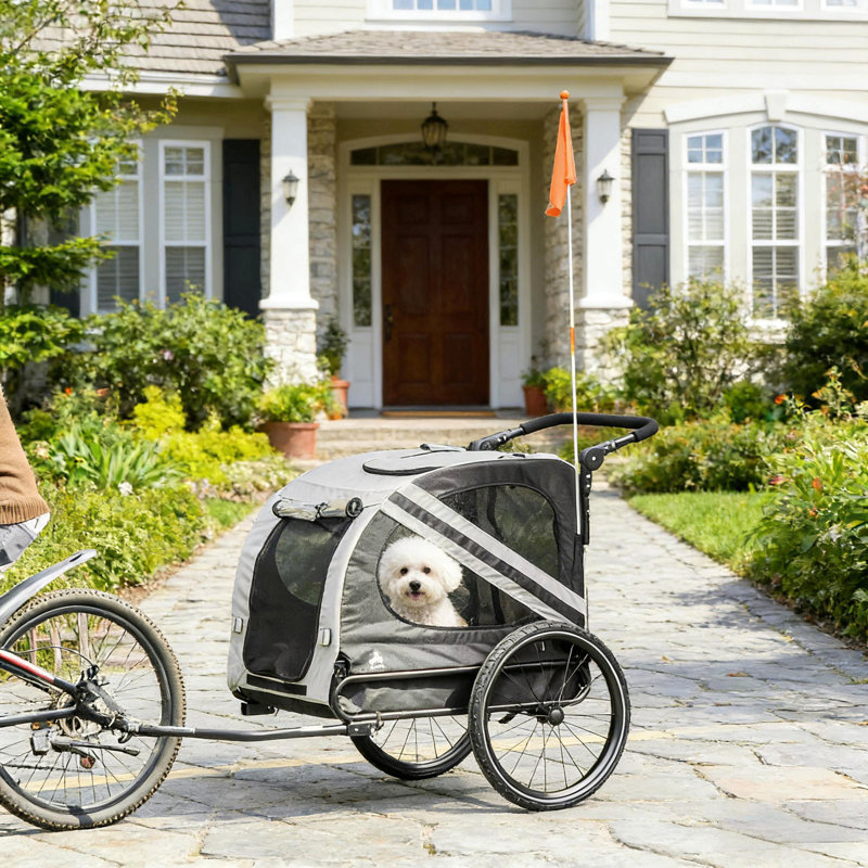 Porte-vélos, poussette pour chien